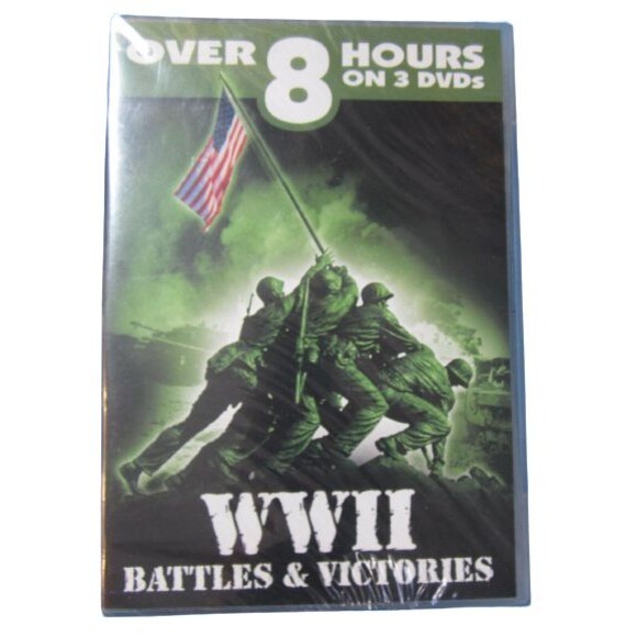 WWII Battles and Victories, Battle Of The Midway, Britain, Russia, 3 DVD SET new - Picture 1 of 2